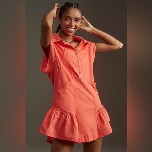 Anthropologie Daily Practice Short Sleeve Tango Dress Mini Pockets Size XS